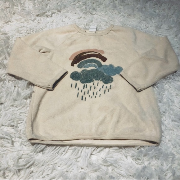 EUC H&M Terry Rainbow Pullover & Leggings - Picture 6 of 6